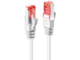Lindy Cat 6 S/FTP Network Cable 3m, White лан кабел кабели и букси RJ-45 Цена и описание.