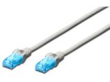 Описание и цена на лан кабел Digitus CAT 5e U/UTP patch cord 0.5m DK-1511-005