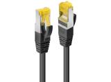 Lindy RJ45 S/FTP LSZH Network Cable 0.3m, Black - кабели и букси