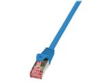 LogiLink PrimeLine CAT6 S/FTP Patch Cable 0.5m лан кабел кабели и букси RJ-45 Цена и описание.