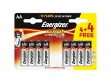 Описание и цена на Батерии и зарядни Energizer 4+4 Alkaline MAX® AA Batteries 