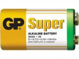 Описание и цена на Батерии и зарядни GP BATTERIES  Алкална батерия SUPER 6LF22, 6LR61, 1604A 