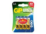 Описание и цена на Батерии и зарядни GP BATTERIES  ULTRA PLUS LR6 AA 4 бр. в опаковка 