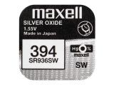 Описание и цена на Батерии и зарядни Maxell Бутонна батерия сребърна SR-936 AG9, SR-394 