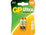 Батерии и зарядни GP BATTERIES  Алкална батерия ULTRA LR03 AAA /2 бр. в опаковка/ блистер