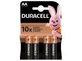 Описание и цена на Батерии и зарядни DURACELL Алкална батерия BASIC LR6 /4 бр. в блистер/ 