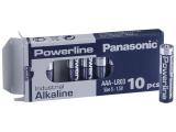 Батерии и зарядни PANASONIC  Алкални батерии индустриални LR03 AAA 10PK