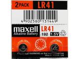 Нови модели и предложения за Батерии и зарядни за UPS устройства: Maxell Бутонна микроалкална батерия LR41 /AG3/ 2бр.