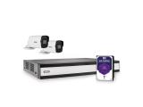 Abus NVR and 2 PoE mini tube cameras TVVR36422T рекордери Network Video Recorder (NVR) 2.0MPx Цена и описание.