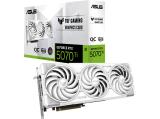 Видео карта ( графична карта ) за компютър Asus TUF Gaming GeForce RTX 5070 Ti 16GB GDDR7 White OC Edition