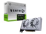 Видео карта ( графична карта ) за компютър MSI GeForce RTX 5060 8G VENTUS 2X OC White