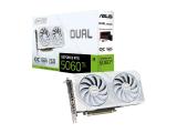 Видео карта ( графична карта ) за компютър Asus Dual GeForce RTX 5060 Ti 16GB GDDR7 White OC Edition