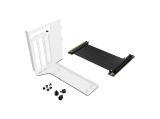 Видео карта ( графична карта ) за компютър Sharkoon Rebel C Series VGC-Kit 4.0 bracket with riser cable (white, for Rebel C50 ATX case)