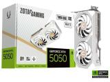 Описание и цена на видео Zotac GAMING GeForce RTX 5050 Twin Edge OC White Edition ZT-B50500Q-10M nVidia