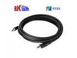 Club 3D DisplayPort 1.4 HBR3 8K Cable M/M 5m /16.40ft снимка №2 Club 3D DisplayPort 1.4 HBR3 8K Cable M/M 5m /16.40ft снимка №2