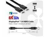 Club 3D DisplayPort 1.4 to DisplayPort 1.4 M/M 1m/3.28ft снимка №4 Club 3D DisplayPort 1.4 to DisplayPort 1.4 M/M 1m/3.28ft снимка №4