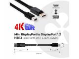 Club 3D Mini DisplayPort to DisplayPort 1.2 M/M 2m/6.56ft снимка №3 Club 3D Mini DisplayPort to DisplayPort 1.2 M/M 2m/6.56ft снимка №3