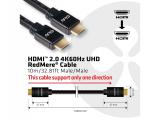 Club 3D HDMI 2.0 4K60Hz RedMere cable 10m/32.81ft снимка №4 Club 3D HDMI 2.0 4K60Hz RedMere cable 10m/32.81ft снимка №4