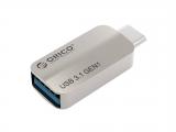Описание и цена на Orico Adpater OTG USB 3.1 Type C to Type A/F, Metal - CTA2-SV