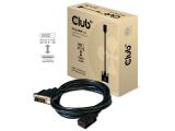  кабели: Club 3D DVI to HDMI 1.4 Cable M/F 2m/6.56ft Bidirectional