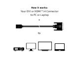 Club 3D DVI to HDMI 1.4 Cable M/F 2m/6.56ft Bidirectional снимка №5 Club 3D DVI to HDMI 1.4 Cable M/F 2m/6.56ft Bidirectional снимка №5