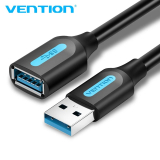  : Vention Vention Кабел USB 3.0  Extension AM / AF - 1.0M Black - CBHBF CBHBF NEW
