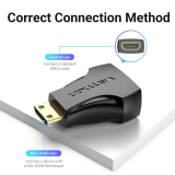 Vention Vention Адаптер Adapter Mini HDMI M / HDMI F - AISB0 AISB0 NEW снимка №5