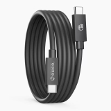  : Orico Orico кабел Cable Thunderbolt 5 / USB4 - USB-C 80Gbps PD240W 1m Black - TBZ5-10-BK TBZ5-10-BK-BP NEW