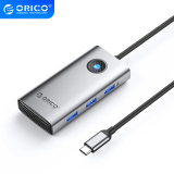 Orico Orico докинг станция Docking Station Type-C - PW11-6P25R-GY-BP - HDMI, USB-A x 3, PD100W x 1, LAN (2.5Gbps) PW11-6P25R-GY-BP NEW снимка №2