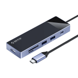  : Orico Orico докинг станция Docking Station Type-C - DM-10P-BK-BP - HDMI, USB-C, USB-A x 4, PD100W x 1, LAN (1Gbps), SD/TF DM-10P-BK-BP NEW