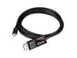 Club 3D USB Type C Cable to DP 1.4 8K60Hz M/M 1.8m снимка №2 Club 3D USB Type C Cable to DP 1.4 8K60Hz M/M 1.8m снимка №2