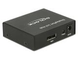  : DeLOCK DisplayPort 1.2 Splitter 1 x DisplayPort in > 2 x DisplayPort out 4K NEW