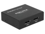 DeLOCK DisplayPort 1.2 Splitter 1 x DisplayPort in > 2 x DisplayPort out 4K NEW снимка №2