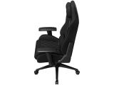 LORGAR CHA41, Ergonomic Gaming Chair Advanced, premium anti-stain fabric, Black/white, LRG-CHA41-BK-WH снимка №4