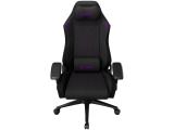 LORGAR CHA41, Ergonomic Gaming Chair Advanced, premium anti-stain fabric, Black/purple, LRG-CHA41-BK-PR снимка №2 LORGAR CHA41, Ergonomic Gaming Chair Advanced, premium anti-stain fabric, Black/purple, LRG-CHA41-BK-PR снимка №2