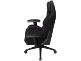 LORGAR CHA41, Ergonomic Gaming Chair Advanced, premium anti-stain fabric, Black/purple, LRG-CHA41-BK-PR снимка №4 LORGAR CHA41, Ergonomic Gaming Chair Advanced, premium anti-stain fabric, Black/purple, LRG-CHA41-BK-PR снимка №4