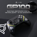 Ajazz Ajazz геймпад Gamepad GP100 NS - Wireless, Bluetooth, 1000Hz - Black AJ-GP100-NS-BK NEW снимка №4 Ajazz Ajazz геймпад Gamepad GP100 NS - Wireless, Bluetooth, 1000Hz - Black AJ-GP100-NS-BK NEW снимка №4