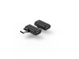 Hama Адаптер 90C USB-C, USB 3.2 Gen2, 10 Gbit/s, 5 A, 240 W, комплект от 2 снимка №2 Hama Адаптер 90C USB-C, USB 3.2 Gen2, 10 Gbit/s, 5 A, 240 W, комплект от 2 снимка №2