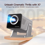 MagCubic MagCubic мултимедиен проектор Home Multimedia Projector X7 - 4K, Android 14, Wi-Fi, Bluetooth 5.4 MAGCUBIC-X7 NEW снимка №3