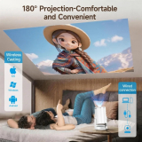 MagCubic MagCubic преносим мултимедиен проектор Portable Multimedia Projector HY320 Pro - 4K, Android 14, Wi-Fi, Bluetooth 5.4 MAGCUBIC-HY320PRO NEW снимка №5 MagCubic MagCubic преносим мултимедиен проектор Portable Multimedia Projector HY320 Pro - 4K, Android 14, Wi-Fi, Bluetooth 5.4 MAGCUBIC-HY320PRO NEW снимка №5