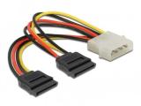 Най-често разглеждани  : Delock DELOCK Stromkabel 2x SATA 15Pin -> Molex 4Pin 0.16m NEW