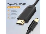 Vention кабел Cable Type-C to HDMI - 1.5m 4K Black - CGUBG снимка №4 Vention кабел Cable Type-C to HDMI - 1.5m 4K Black - CGUBG снимка №4