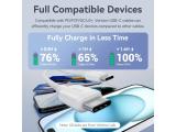 Vention Кабел USB 2.0 C M / USB-C M 1.0m White - TRCWF снимка №5 Vention Кабел USB 2.0 C M / USB-C M 1.0m White - TRCWF снимка №5