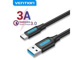 Vention Кабел USB3.0 A M / USB-C M 0.25m - COZBC снимка №3