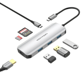 Нови предложения за : Vention Vention докинг станция Docking Station Type-C - TOJHB - HDMI x 1, USB3.0 x 3, USB-C PD100W x 1, SD/TF TOJHB NEW Нови модели и предложения за : Vention Vention докинг станция Docking Station Type-C - TOJHB - HDMI x 1, USB3.0 x 3, USB-C PD100W x 1, SD/TF TOJHB NEW