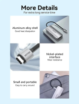 Vention Vention докинг станция Docking Station Type-C - TOJHB - HDMI x 1, USB3.0 x 3, USB-C PD100W x 1, SD/TF TOJHB NEW снимка №4 Vention Vention докинг станция Docking Station Type-C - TOJHB - HDMI x 1, USB3.0 x 3, USB-C PD100W x 1, SD/TF TOJHB NEW снимка №4