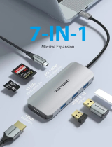 Vention Vention докинг станция Docking Station Type-C - TOJHB - HDMI x 1, USB3.0 x 3, USB-C PD100W x 1, SD/TF TOJHB NEW снимка №5 Vention Vention докинг станция Docking Station Type-C - TOJHB - HDMI x 1, USB3.0 x 3, USB-C PD100W x 1, SD/TF TOJHB NEW снимка №5