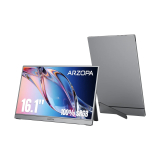 Arzopa Arzopa преносим монитор Portable Monitor - Z1C - 16.1", 60Hz, IPS, Grey ARZOPA-Z1C-GREY NEW снимка №2 Arzopa Arzopa преносим монитор Portable Monitor - Z1C - 16.1", 60Hz, IPS, Grey ARZOPA-Z1C-GREY NEW снимка №2