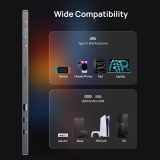 Arzopa Arzopa преносим монитор Portable Monitor - Z1C - 16.1", 60Hz, IPS, Grey ARZOPA-Z1C-GREY NEW снимка №4 Arzopa Arzopa преносим монитор Portable Monitor - Z1C - 16.1", 60Hz, IPS, Grey ARZOPA-Z1C-GREY NEW снимка №4