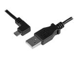  кабели: StarTech USB-A to Left Angled Micro USB-B Cable - 1 m